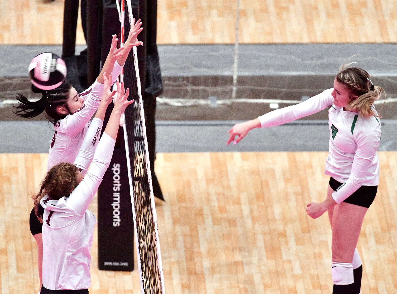 Osage vs Grundy Center state volleyball